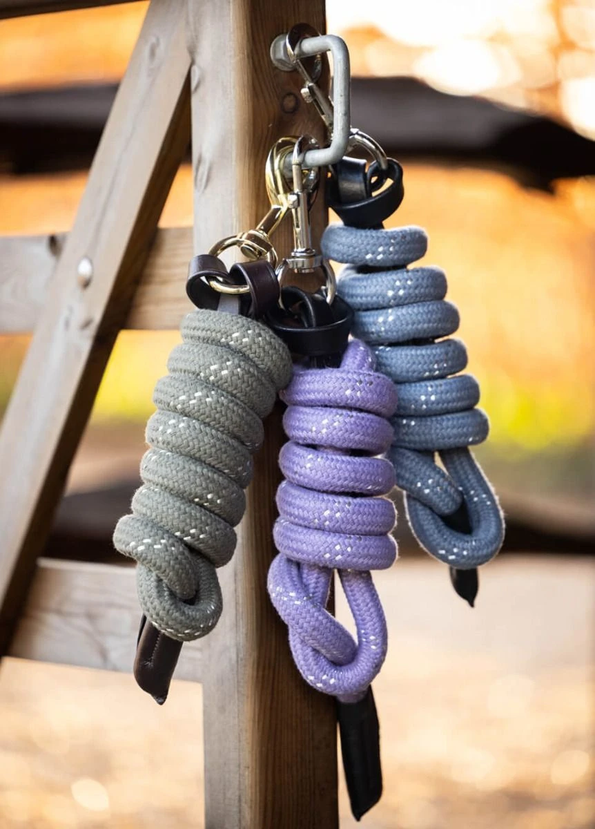 LeMieux Lasso Lead Rope - Iris 4 LeMieux Lasso Lead Rope - Iris - Image 2