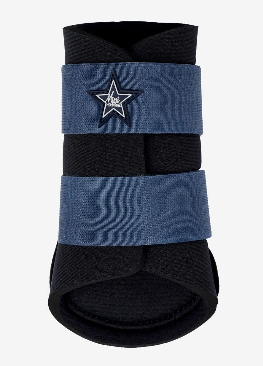 LeMieux Mini Brushing Boots - Indigo 3 LeMieux Mini Brushing Boots - Indigo