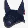 LeMieux Mini Fly Hood - Indigo -Equestrian Supplies Shop lm mini flyhood indigo 1rdy