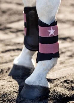 LeMieux Mini Brushing Boots - Orchid -Equestrian Supplies Shop lm mini grafter orchid 3rdy