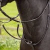 LeMieux Arika Running Martingale - Black/Silver -Equestrian Supplies Shop lm running martingale black 1rdy