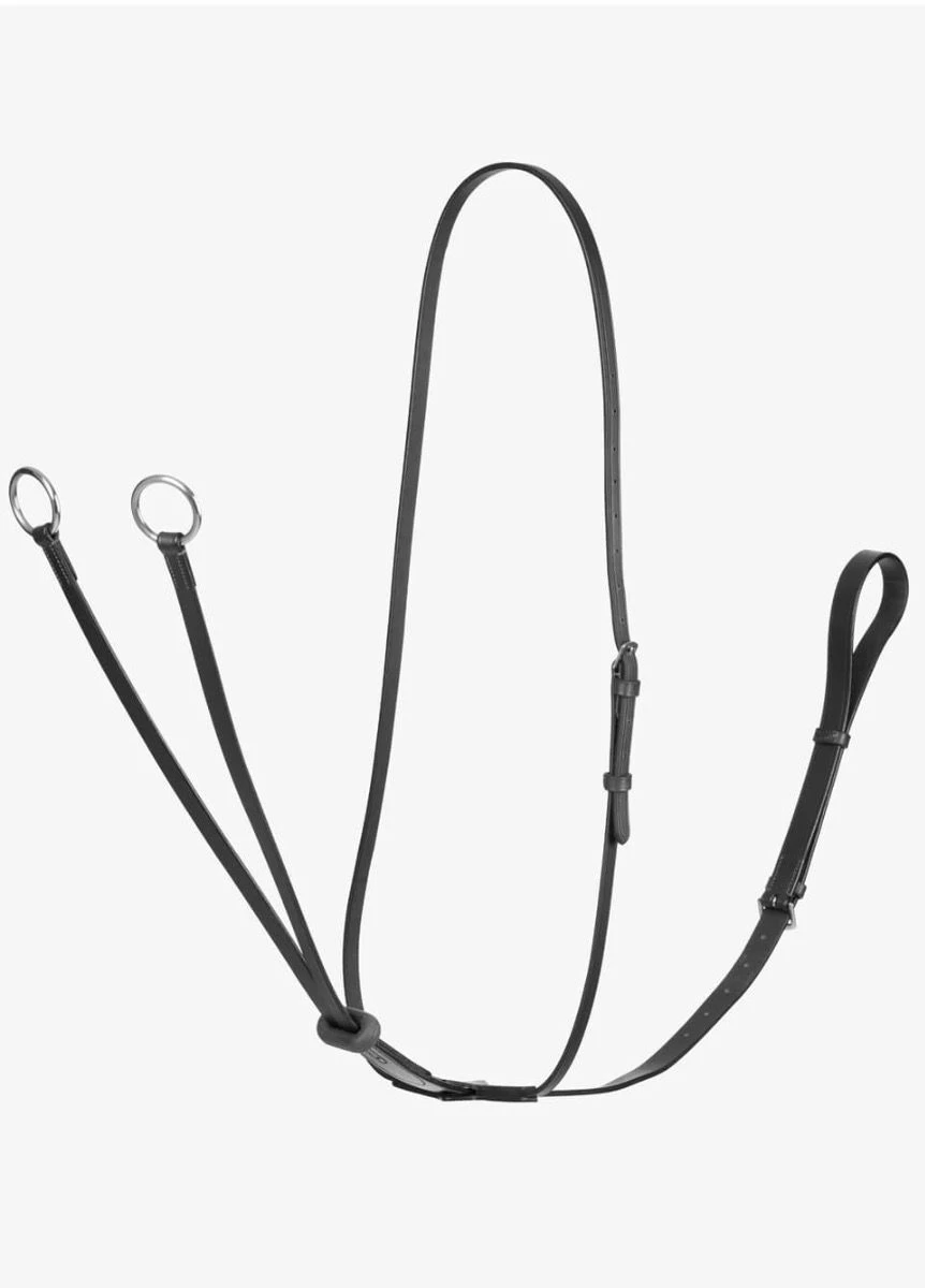 LeMieux Arika Running Martingale - Black/Silver 4 LeMieux Arika Running Martingale - Black/Silver - Image 2
