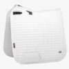 LeMieux Self-Cool Dressage Square - Arctic White 2 LeMieux Self-Cool Dressage Square - Arctic White -Equestrian Supplies Shop lm selfcool dress white 1rdy