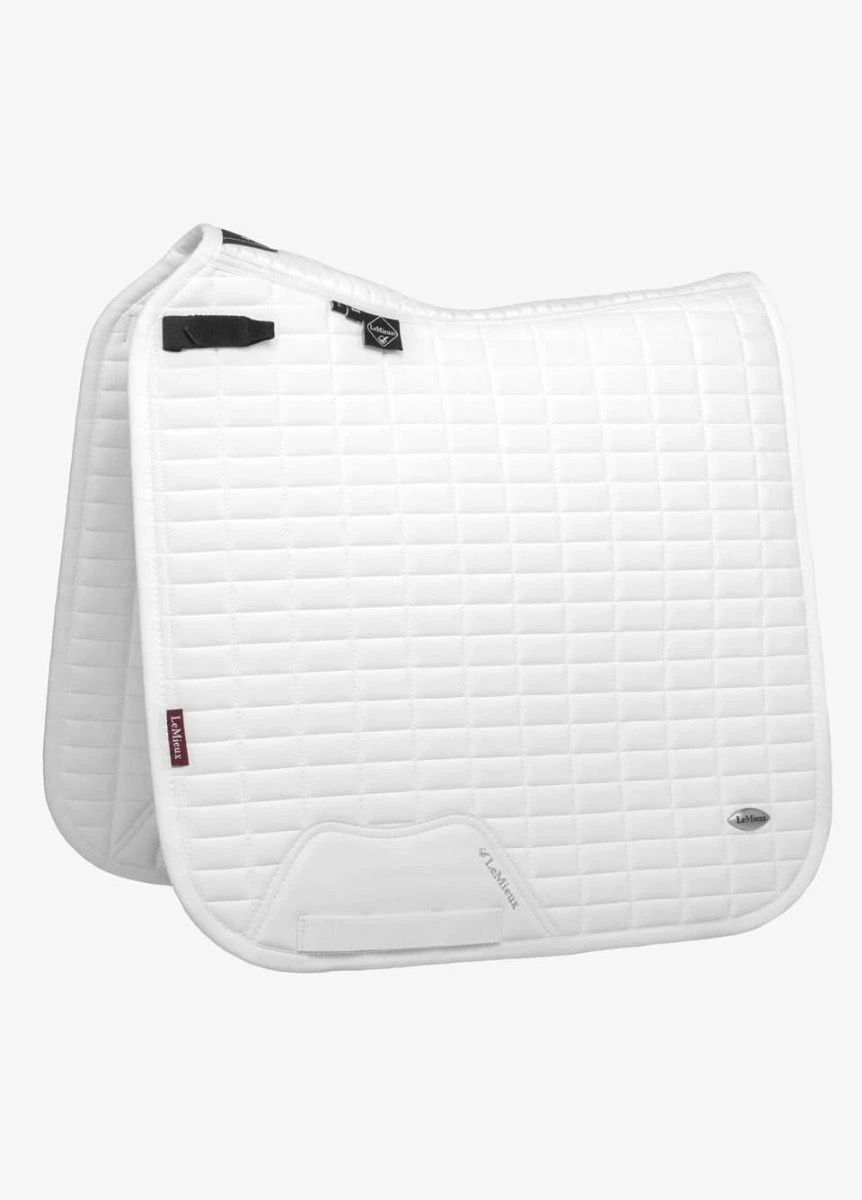 LeMieux Self-Cool Dressage Square - Arctic White 3 LeMieux Self-Cool Dressage Square - Arctic White