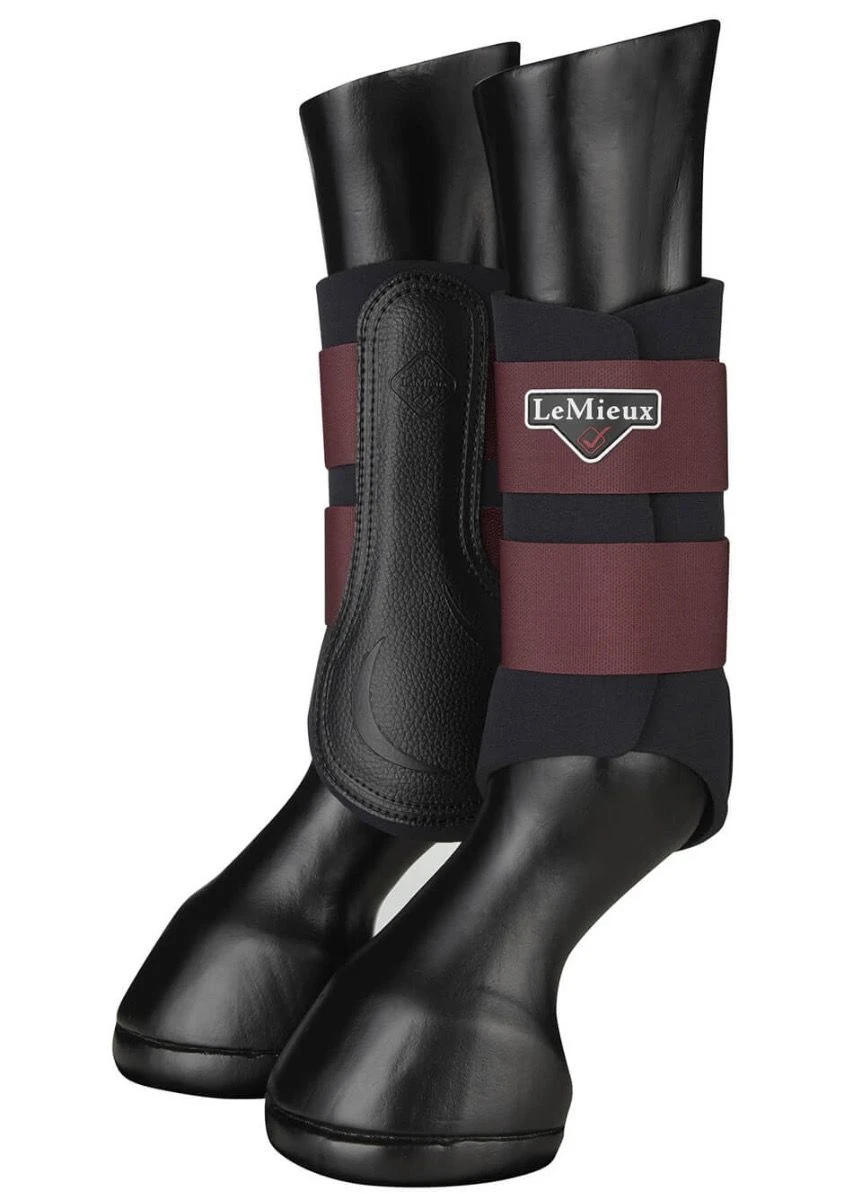 LeMieux Grafter Brushing Boots - Rioja 3 LeMieux Grafter Brushing Boots - Rioja