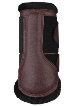 LeMieux Fleece Brushing Boots - Rioja -Equestrian Supplies Shop lmfleecebootrioja5rdy