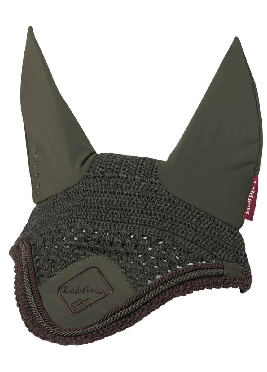 LeMieux Classic Fly Hood - Oak 3 LeMieux Classic Fly Hood - Oak