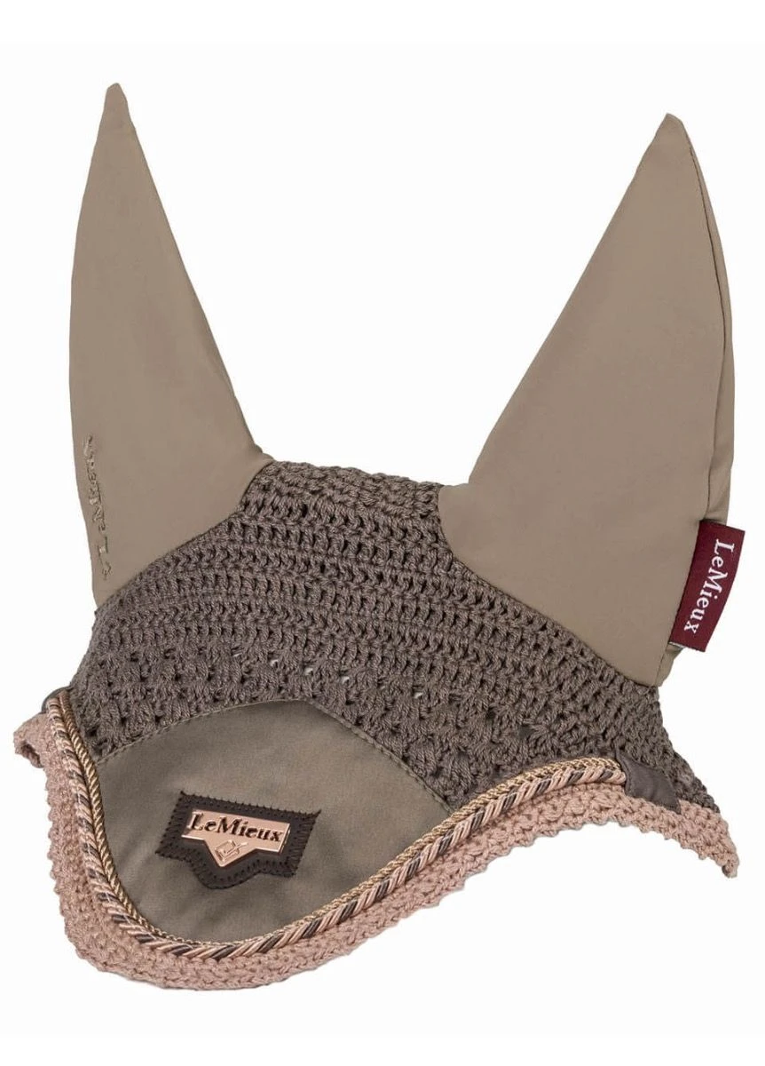 LeMieux Loire Fly Hood - Truffle 3 LeMieux Loire Fly Hood - Truffle