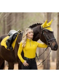 LeMieux Suede GP Square - Dijon 7 LeMieux Suede GP Square - Dijon -Equestrian Supplies Shop lmgpdijon3rdy