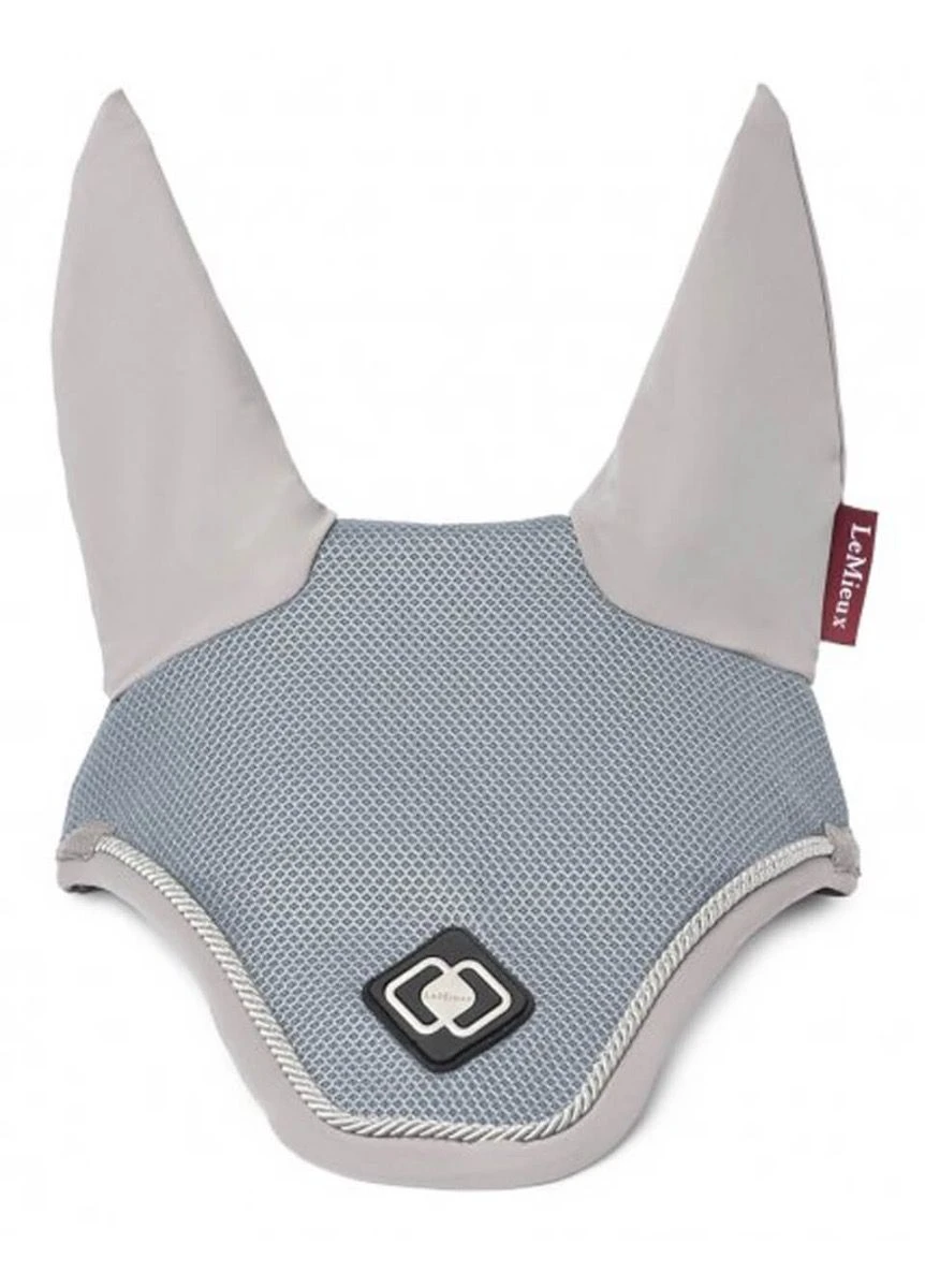 LeMieux Ultra Mesh Fly Hood - Grey 4 LeMieux Ultra Mesh Fly Hood - Grey - Image 2