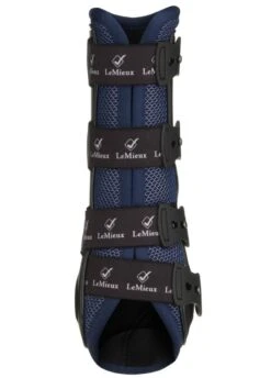 Lemieux Ultra Mesh Snug Boot (Pair) - Navy 18 Lemieux Ultra Mesh Snug Boot (Pair) - Navy -Equestrian Supplies Shop lmultrameshsnugbootnavy10rdy