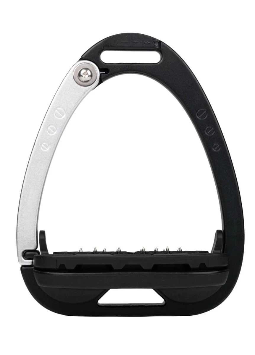 LeMieux Vector Balance Stirrups - Black/Aluminium 4 LeMieux Vector Balance Stirrups - Black/Aluminium - Image 2