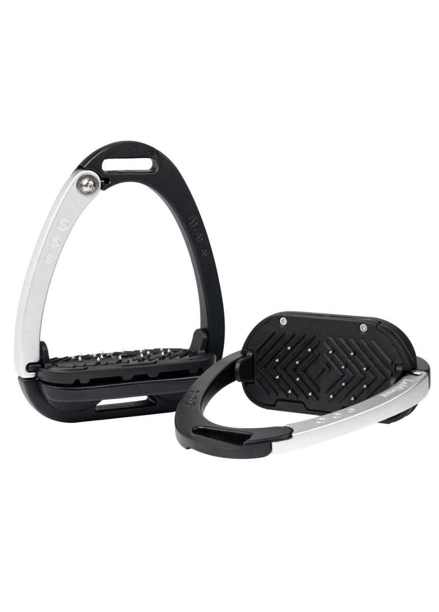 LeMieux Vector Balance Stirrups - Black/Aluminium 5 LeMieux Vector Balance Stirrups - Black/Aluminium - Image 3