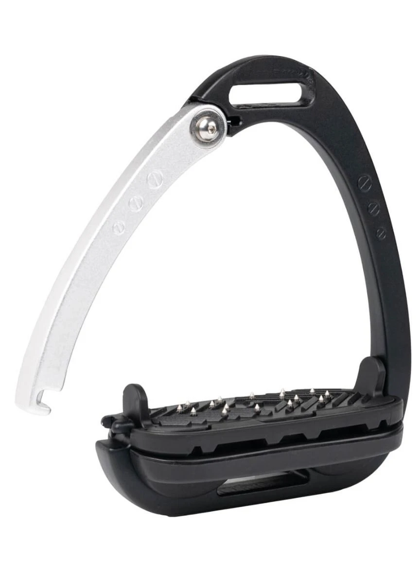 LeMieux Vector Balance Stirrups - Black/Aluminium 7 LeMieux Vector Balance Stirrups - Black/Aluminium - Image 5