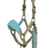 LeMieux Vogue Fleece Headcollar & Leadrope - Azure -Equestrian Supplies Shop lmvoguehcazurerdy