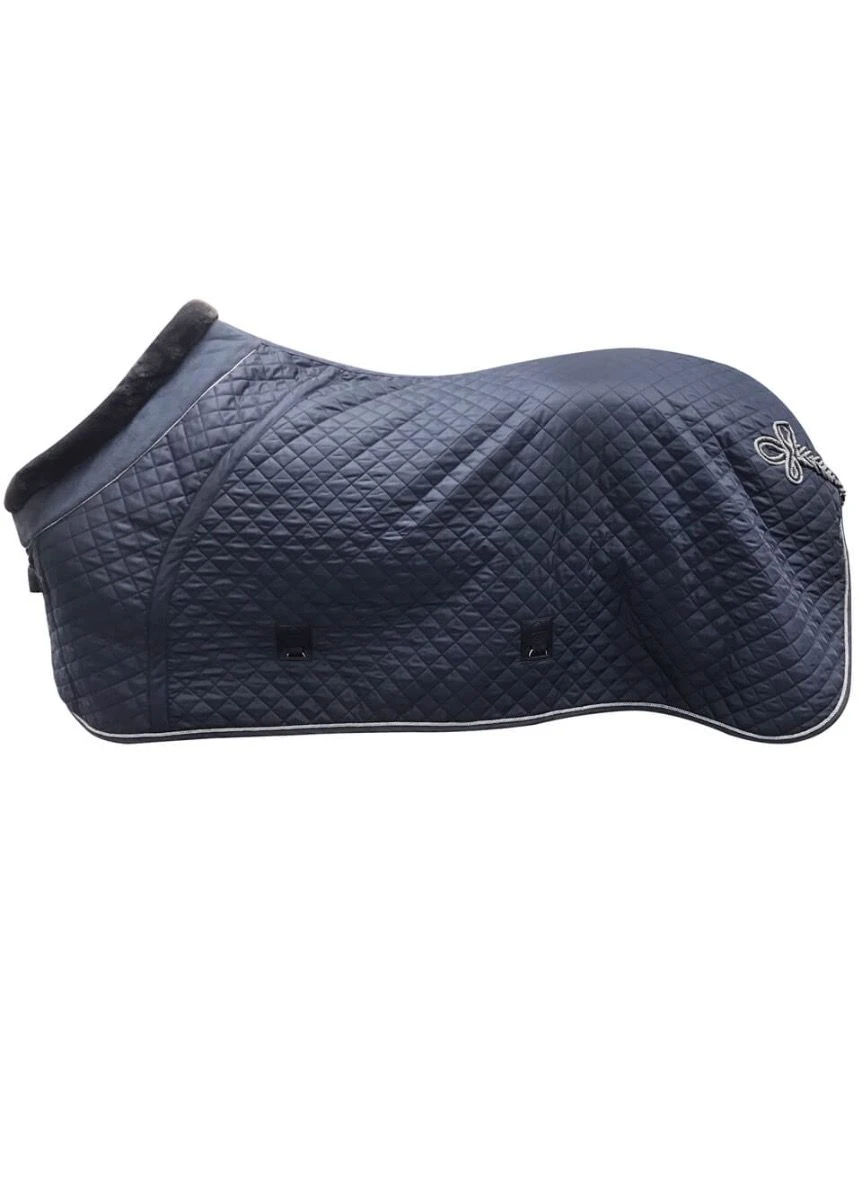 LeMieux Lustre Show Rug - Navy 3 LeMieux Lustre Show Rug - Navy
