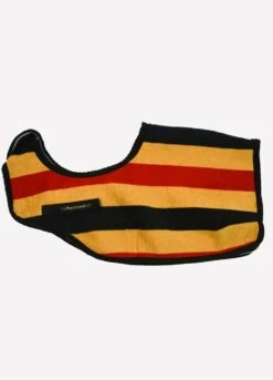 Rambo Fleece Competition Sheet - Witney Gold Stripe -Equestrian Supplies Shop newmarket gold