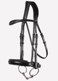 Montar Normandie Eco-Leather Dressage Bridle - Black -Equestrian Supplies Shop normandie1
