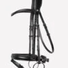 Montar Normandie Eco-Leather Dressage Bridle - Black 2 Montar Normandie Eco-Leather Dressage Bridle - Black -Equestrian Supplies Shop normandie3