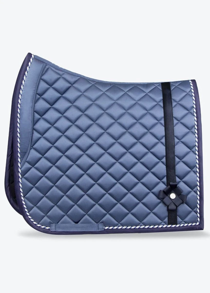 PS Of Sweden Diamond Bow Dressage Pad - Dim Blue 3 PS Of Sweden Diamond Bow Dressage Pad - Dim Blue