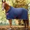 Horseware Cosy Neck Embossed Cooler - Navy -Equestrian Supplies Shop rambo cosy neck fleece navy 1rdy