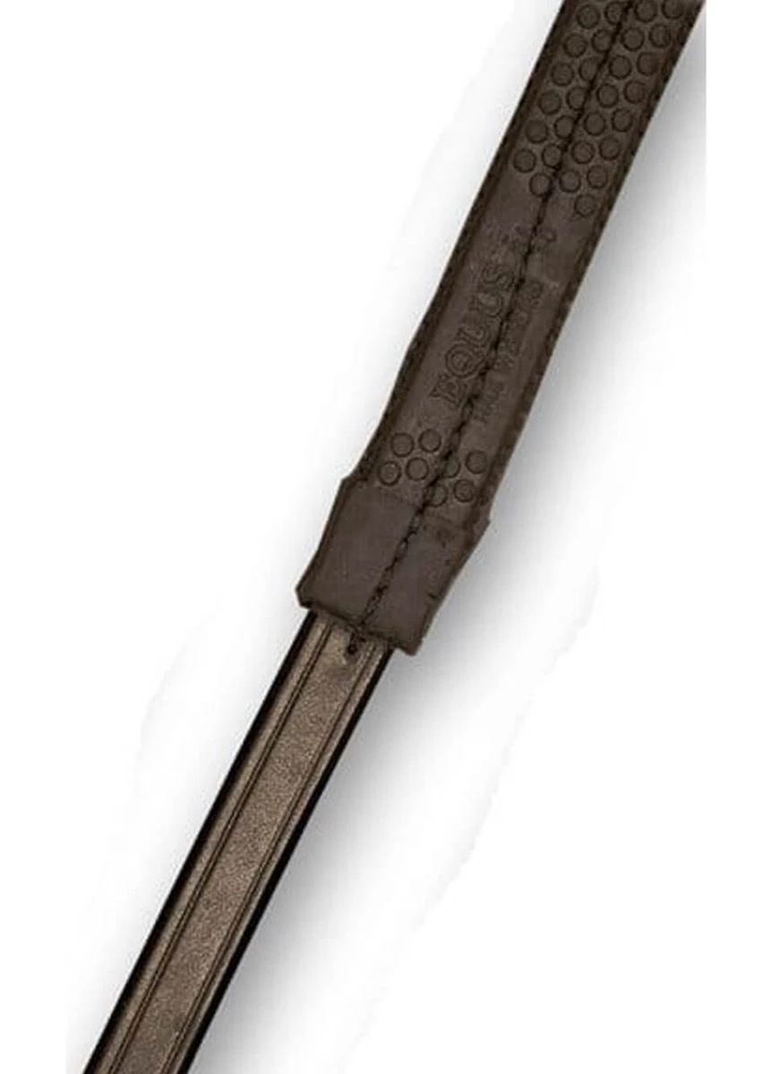 Sabre Rubber Reins - Havana 3 Sabre Rubber Reins - Havana