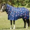 Saxon 600D Pony Combo Neck Medium - Blue Unicorn Print 2 Saxon 600D Pony Combo Neck Medium - Blue Unicorn Print -Equestrian Supplies Shop saxon combo med unicorn 1rdy