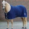 Saxon Defiant Fleece Standard Neck - Navy/White -Equestrian Supplies Shop saxon defiant fleece navy 1rdy
