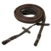 Schockemohle Rubber Reins Buckle - Brown -Equestrian Supplies Shop schockemohle reins buckle brown 1rdy