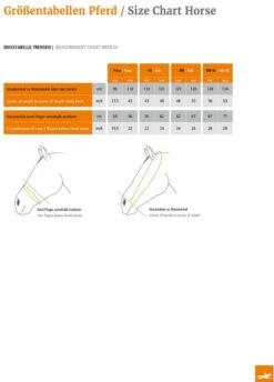 Schockemohle Rio Select Anatomical Bridle - Black -Equestrian Supplies Shop schockemohlebsizechartrdy 2