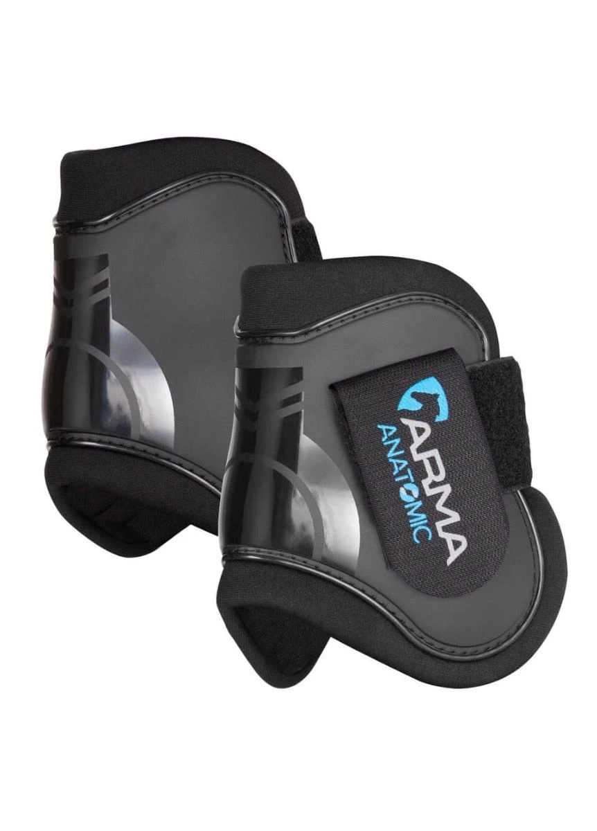 Shires Arma Fetlock Boots - Black/Black 3 Shires Arma Fetlock Boots - Black/Black