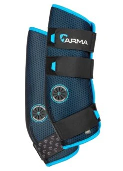 Shires Arma Magnetic Boots - Black/Blue