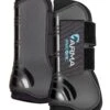 Shires Arma Tendon Boots - Black/Black -Equestrian Supplies Shop shires arma tendon boots black 1rdy