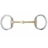 Shires Brass Alloy Jointed Eggbutt Bit -Equestrian Supplies Shop shires brass alloy jointed eggbutt 1rdy