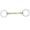 Shires Brass Alloy Waterford Loose Ring -Equestrian Supplies Shop shires brass alloy waterford loose ring 1rdy