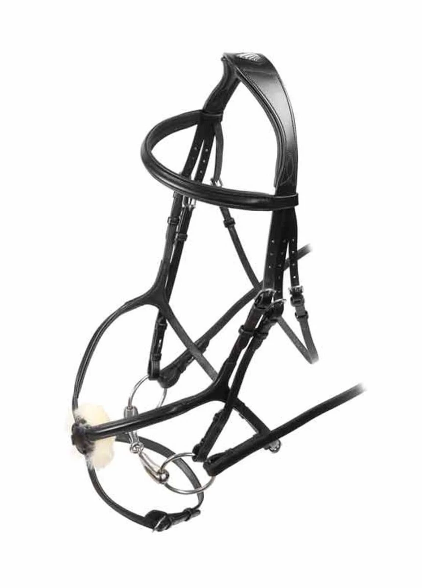 Shires Velociti RAPIDA Grackle Bridle - Black 4 Shires Velociti RAPIDA Grackle Bridle - Black - Image 2