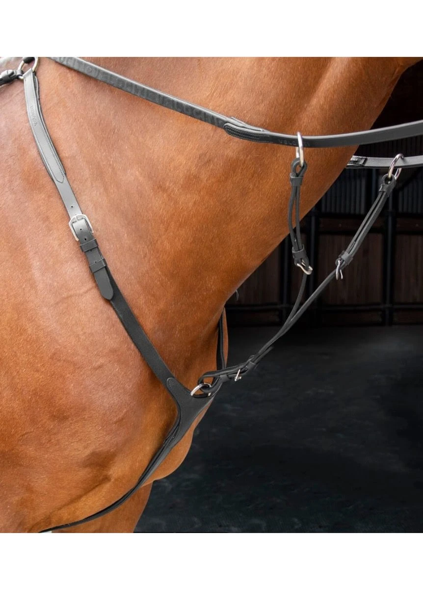 Shires Velociti RAPIDA Breastplate - Black 3 Shires Velociti RAPIDA Breastplate - Black