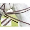 Shires Cotton Web Draw Rein - Brown