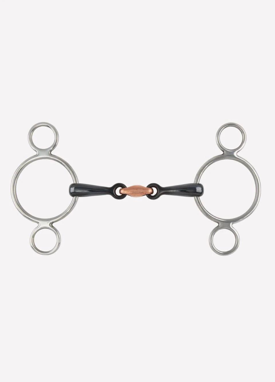 Shires Two Ring Sweet Iron Gag Bit 3 Shires Two Ring Sweet Iron Gag Bit