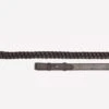 Shires Velociti Gara Plaited Leather Reins - Havana -Equestrian Supplies Shop shiresaviemorereins