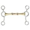 Shires Tom Thumb Bit - Brass Alloy -Equestrian Supplies Shop shirestombitbrass1rdy