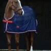Weatherbeeta Scrim Cooler Standard Neck - Navy/Red/White 2 Weatherbeeta Scrim Cooler Standard Neck - Navy/Red/White -Equestrian Supplies Shop skrimcooler
