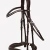 Schockemohle Slimford Cavesson Bridle - Espresso -Equestrian Supplies Shop slimfordespressosilverrdy