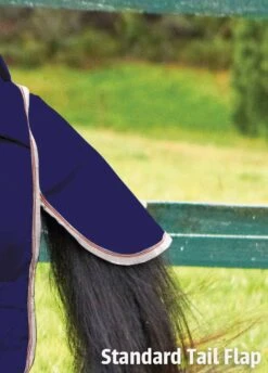 Weatherbeeta ComFiTec Essential Combo Lite Plus Turnout Rug - Navy/Silver/Red -Equestrian Supplies Shop standardtailflap