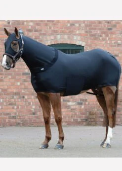 Weatherbeeta Stretch Rug With Belly Closure - Black