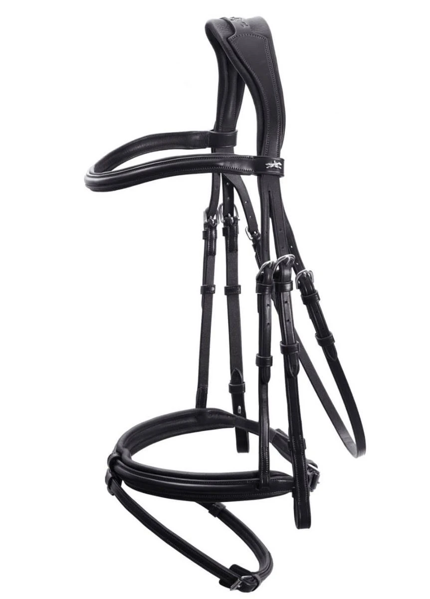 Schockemohle Tokyo Select Anatomical Bridle - Black 3 Schockemohle Tokyo Select Anatomical Bridle - Black