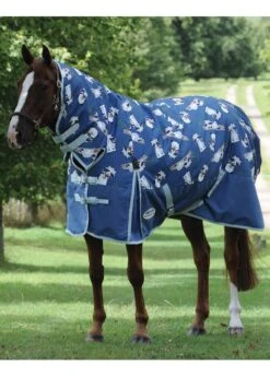 Weatherbeeta ComFITec Essential Combo Neck Medium - Raccoon Print