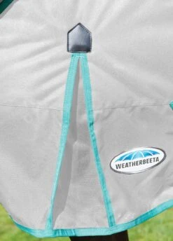 Weatherbeeta Green-Tec 900D Standard Neck Lite Plus - Light Grey/Bottle Green -Equestrian Supplies Shop wbgreenlitepluslgreybgreenrdy