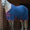 Weatherbeeta Fleece Cooler Standard Neck - Blueberry/Pink