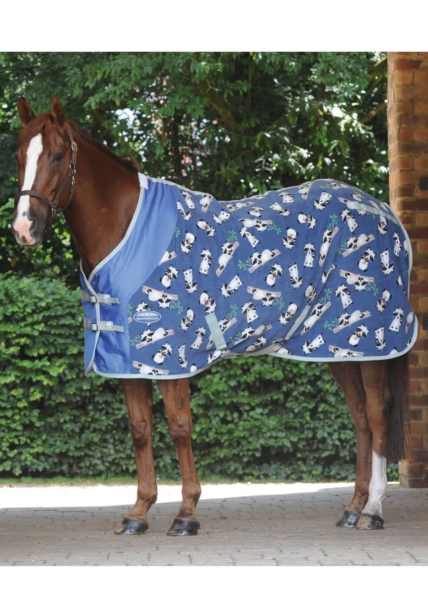 Weatherbeeta Fleece Cooler Standard Neck - Raccoon Print 3 Weatherbeeta Fleece Cooler Standard Neck - Raccoon Print